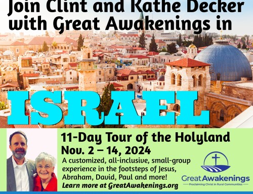 2024 Great Awakenings Heartland to Holy Land Tour