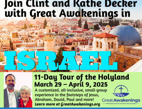 2025 Great Awakenings Heartland to Holy Land Tour