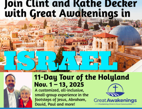 2025 Great Awakenings Heartland to Holy Land Tour