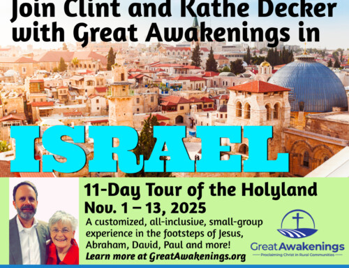 2025 Great Awakenings Heartland to Holy Land Tour